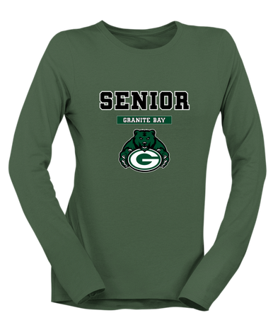 Granite Bay Grizzlies Senior #2 Women's LS T-Shirt