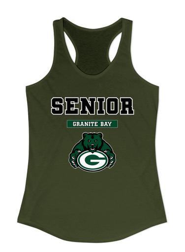 Granite Bay Grizzlies Senior #2 Women's Tank Top