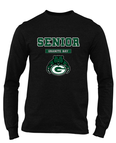 Granite Bay Grizzlies Senior #2 Men's Premium LS T-Shirt