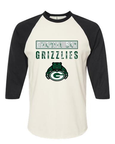 Granite Bay Grizzlies Mascot #9 Women's Baseball T-Shirt