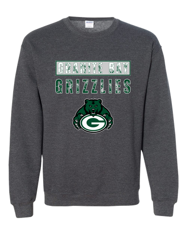 Granite Bay Grizzlies Mascot #9 Men's Sweatshirt