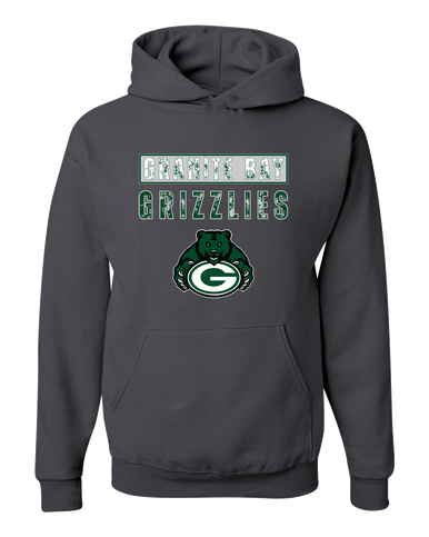 Granite Bay Grizzlies Mascot #9 Men's Premium Hoodie