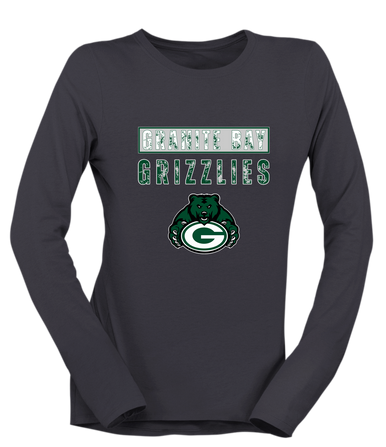 Granite Bay Grizzlies Mascot #9 Women's Premium LS T-Shirt