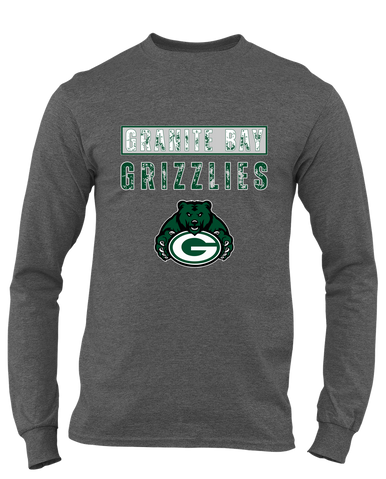 Granite Bay Grizzlies Mascot #9 Men's Premium LS T-Shirt