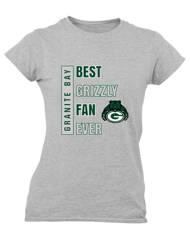Granite Bay Grizzlies Best Grizzly Fan Women's Premium SS T-Shirt