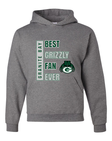 Granite Bay Grizzlies Best Grizzly Fan Men's Premium Hoodie
