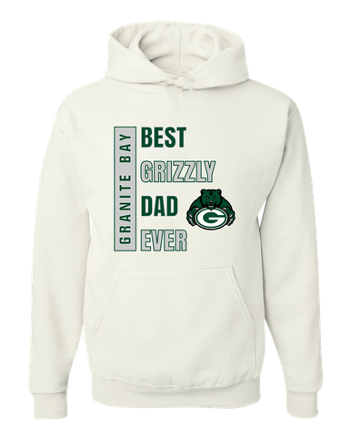 Granite Bay Grizzlies Best Grizzly Dad Men's Premium Hoodie