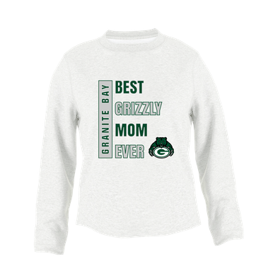 Granite Bay Grizzlies Best Grizzly Mom Women's Sweatshirt