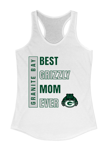 Granite Bay Grizzlies Best Grizzly Mom Women's Tank Top
