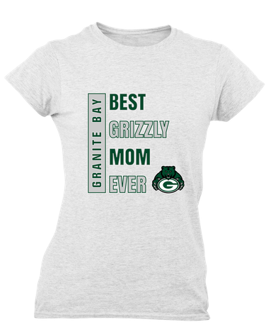 Granite Bay Grizzlies Best Grizzly Mom Women's SS T-Shirt