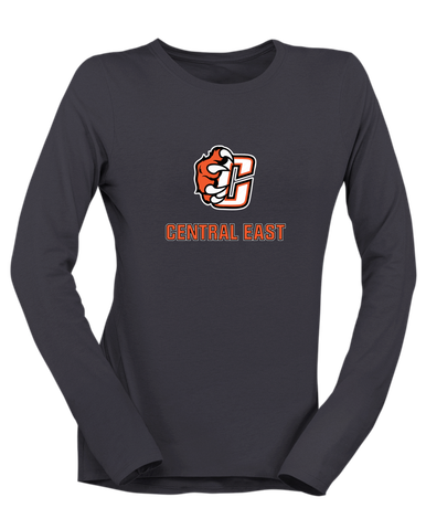 Central East Grizzlies Mascot #2 Women's LS T-Shirt