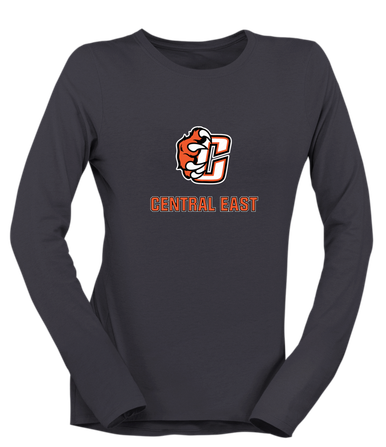 Central East Grizzlies Mascot #2 Women's Premium LS T-Shirt