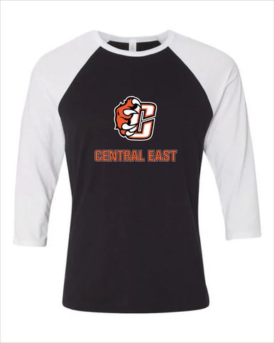 Central East Grizzlies Mascot #2 Men's Baseball T-Shirt