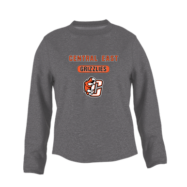 Central East Grizzlies Mascot #3 Women's Sweatshirt
