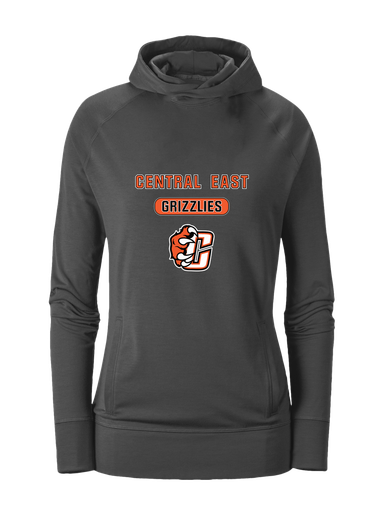 Central East Grizzlies Mascot #3 Women's Hoodie