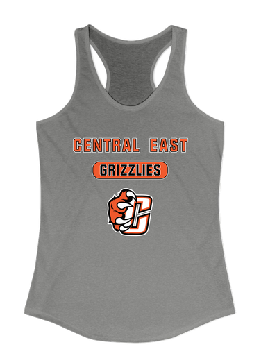 Central East Grizzlies Mascot #3 Women's Tank Top