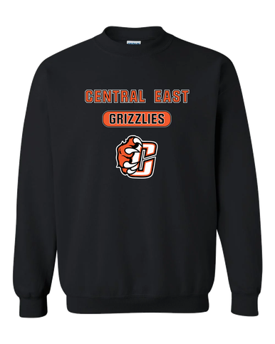 Central East Grizzlies Mascot #3 Men's Sweatshirt
