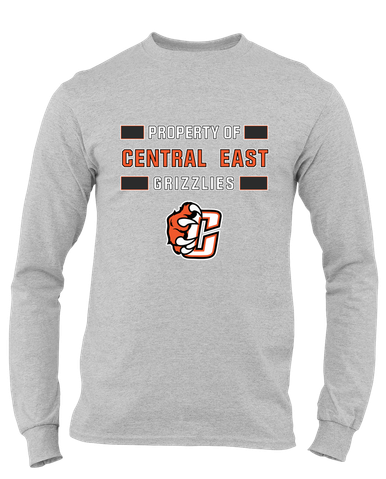 Central East Grizzlies Property Of Men's Premium LS T-Shirt