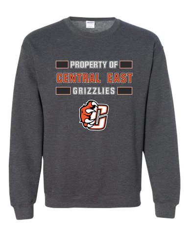 Central East Grizzlies Property Of Men's Sweatshirt