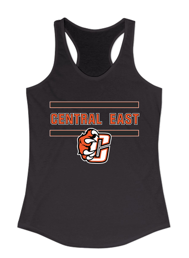 Central East Grizzlies Mascot #4 Women's Tank Top