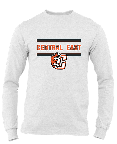 Central East Grizzlies Mascot #4 Men's LS T-Shirt