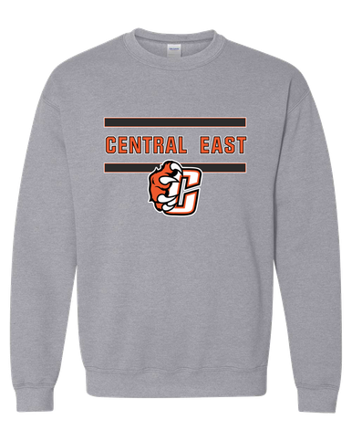 Central East Grizzlies Mascot #4 Men's Sweatshirt
