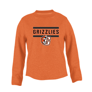 Central East Grizzlies Mascot #5 Women's Sweatshirt