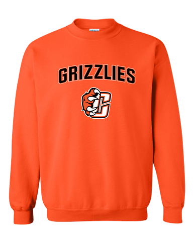 Central East Grizzlies Mascot #6 Men's Sweatshirt