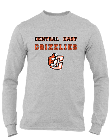 Central East Grizzlies Spirit Men's LS T-Shirt
