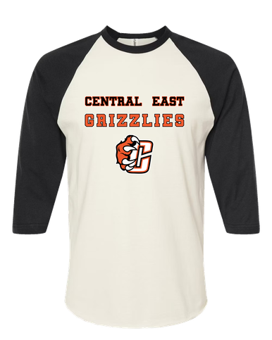 Central East Grizzlies Spirit Women's Baseball T-Shirt