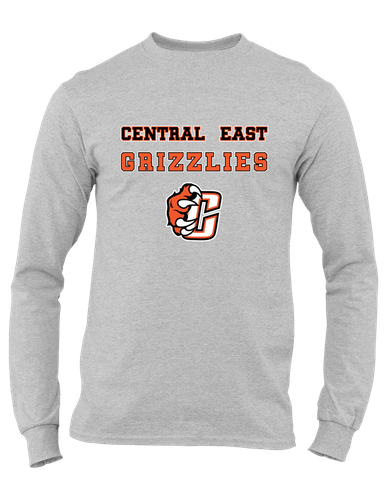 Central East Grizzlies Spirit Men's Premium LS T-Shirt