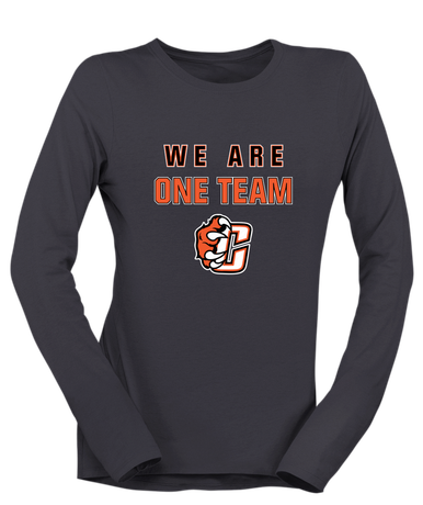 Central East Grizzlies We Are One Team Women's LS T-Shirt
