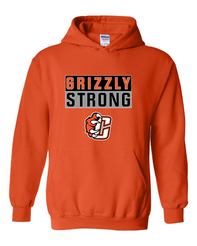 Central East Grizzlies Strong #1 Men's Hoodie