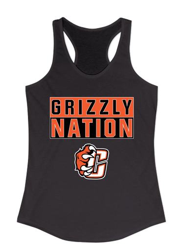 Central East Grizzlies Nation #1 Women's Tank Top