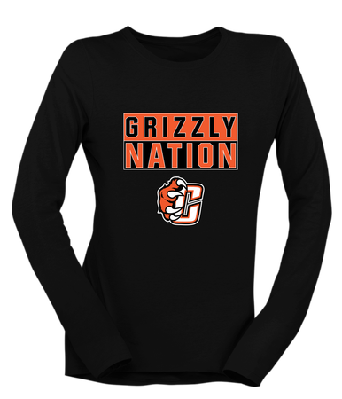 Central East Grizzlies Nation #1 Women's Premium LS T-Shirt