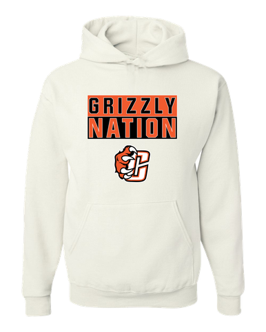 Central East Grizzlies Nation #1 Men's Premium Hoodie