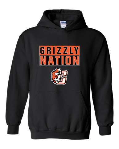 Central East Grizzlies Nation #1 Men's Hoodie