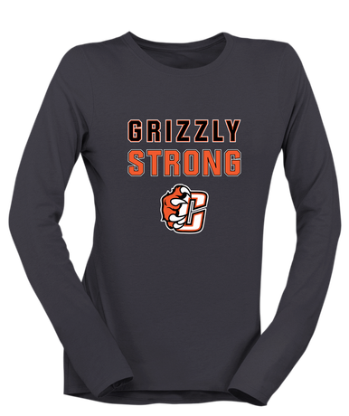 Central East Grizzlies Strong #2 Women's LS T-Shirt
