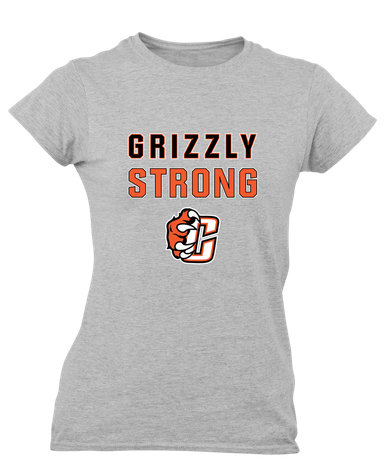 Central East Grizzlies Strong #2 Women's SS T-Shirt