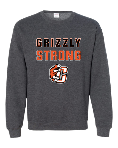 Central East Grizzlies Strong #2 Men's Sweatshirt