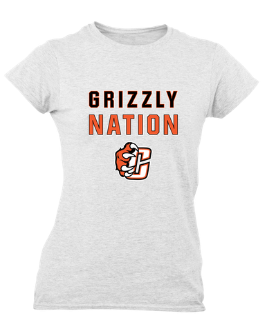 Central East Grizzlies Nation #2 Women's Premium SS T-Shirt