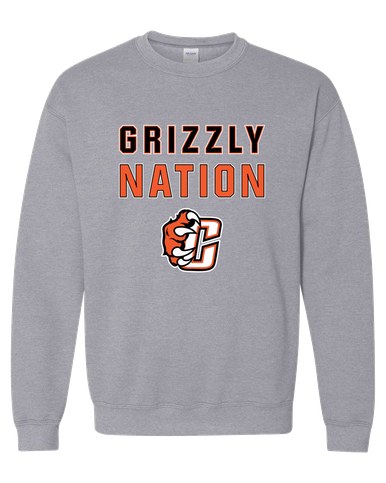 Central East Grizzlies Nation #2 Men's Sweatshirt