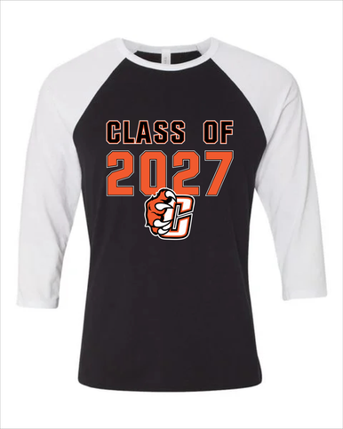Central East Grizzlies Class of 2027 Women's Baseball T-Shirt