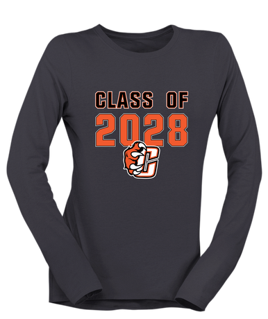 Central East Grizzlies Class of 2028 Women's LS T-Shirt