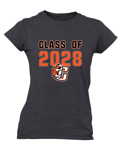 Central East Grizzlies Class of 2028 Women's SS T-Shirt