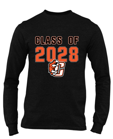 Central East Grizzlies Class of 2028 Men's LS T-Shirt