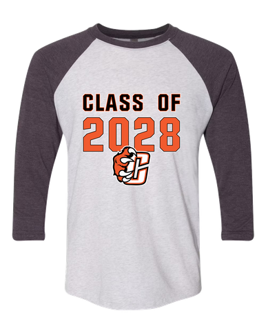 Central East Grizzlies Class of 2028 Women's Baseball T-Shirt