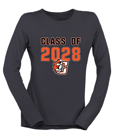 Central East Grizzlies Class of 2028 Women's Premium LS T-Shirt