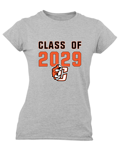 Central East Grizzlies Class of 2029 Women's SS T-Shirt