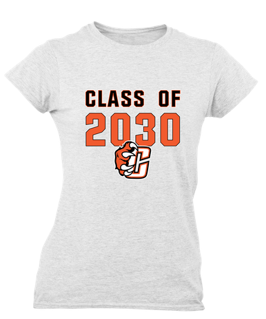 Central East Grizzlies Class of 2030 Women's SS T-Shirt